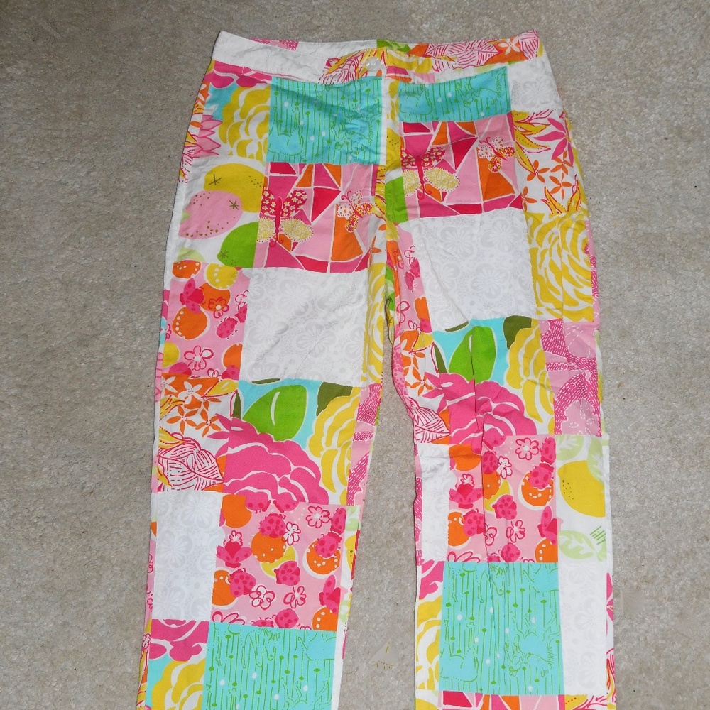 LILLY PULITZER cropped pants 2